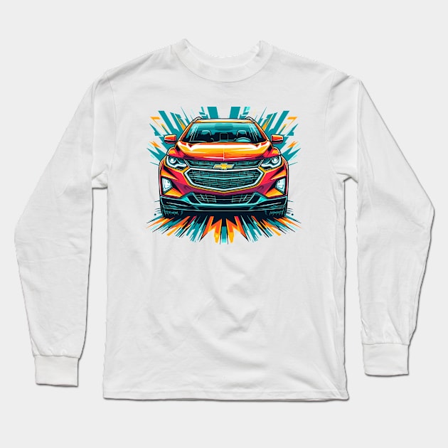 Chevrolet Equinox Long Sleeve T-Shirt by Vehicles-Art